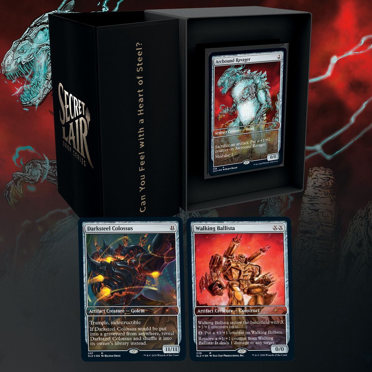 Magic the Gathering: Secret Lair Series: Can You Feel with a Heart of Steel