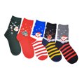 thumbnail image 3 of 5 Pairs New Christmas Series Socks Middle Tube Female Socks (Assorted Style), 3 of 9