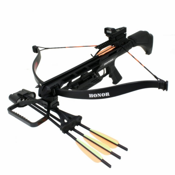 SAS Honor 175lbs Recurve Crossbow Red Dot Scope Package  Bag 9xArrows Broadheads