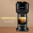 thumbnail image 6 of Nespresso New Vertuo Next 19-Bar, 1-Cup Black Espresso Machine, 6 of 12