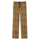 thumbnail image 5 of Ceisia Mens Plaid Pajamas Pants Elastic Waist With Pockets Sleep Soft Lounge Sleep Bottoms Brown XL Gift, 5 of 9