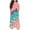 Pink C, variant on Taqqpue Girl Summer Maxi Dresses Round Neck Tropical Print Beach Dresses Casual Loose A Line T Shirt Dress Short Sleeve Flowy Plus Size Long Sundress