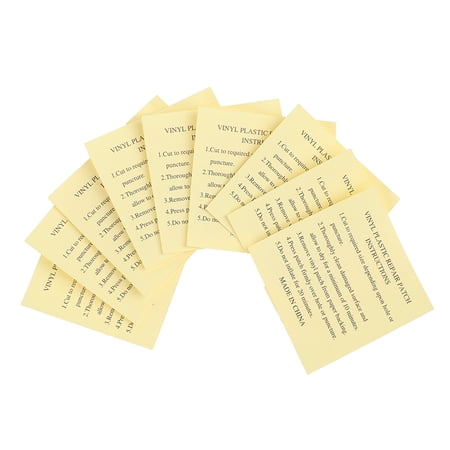 Racing Butterfly 10Pcs Inflatables Pool Repair Patch Clear Puncture Tape Kits Airbed Patches