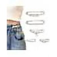 thumbnail image 2 of 5 Pcs Fashion Pearl Brooch,Sweater Shawl Clip Double Faux Pearl Brooches Waist Pants Extender Safety Pins, 2 of 7