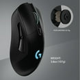 thumbnail image 5 of Logitech G703 LIGHTSPEED Wireless Gaming Mouse w/ HERO 25K Sensor, LIGHTSYNC RGB, POWERPLAY Compatible, Lightweight 95g+10g Optional, 100-25,600 DPI, Rubber Side Grips, 5 of 8
