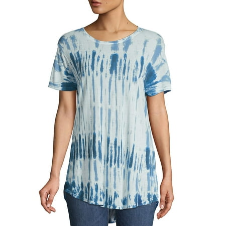 Petite High-Low Tie-Dye Tee