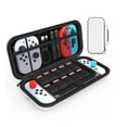 thumbnail image 1 of Storage Bag for Nintendo Switch Handle Portable Travel Bag Shell Bag Waterproof and Durable Switch Game Machine Storage Box Bags White, 1 of 6
