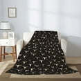 thumbnail image 2 of Rateoe Cow Skulls Pattern Flannel Throw Blanket, Ultra-soft Blanket for Bed, Couch, Car, Hypoallergenic Anti-pilling blanket-50"x40"(Vertical), 2 of 6