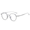 thumbnail image 1 of Gafas de titanio puro para hombre, diseño irregular, diseño de tortuga de 10.000 años, montura pequeña, montura de gafas retro, miopía, grado ajustable para mujer, 1 of 6