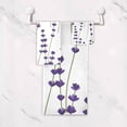 thumbnail image 5 of Coolnut Purple Lavender Towel Set of 3 with Bath Towel, Hand Towel and Wash Cloth, Soft, Quick Drying and Comfortable Winter Towels for Bathroom Kitchen Home Travel Hotel Gym Washcloth Gift, 5 of 7