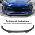thumbnail image 4 of Front Bumper Lip Spoiler Splitter Diffuser Replacement for GT86 FT86 FR S 2012-2020 Precision Design Enhances Downforce High Speed Stability with Screws Adhesive for Easy, 4 of 7