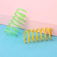 thumbnail image 3 of ShenMo 12PCS Cat Spring Toy, Plastic Spiral Spring, Pet Novelty Gift, Play with Owner (Mixed Color), 3 of 5