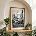 thumbnail image 4 of Doyers Street B&W - Manhattan New York Photography Street Photography Black and White City Architecture Cityscape Vintage Oak Framed Wall Art Print 5 x 7 inches, 4 of 59
