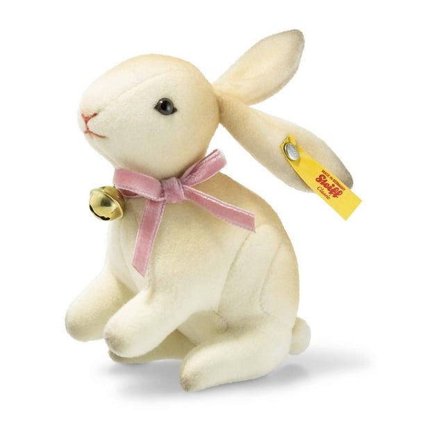 Steiff Classic Hazel Collectible Plush Easter Bunny, Cream - Walmart ...