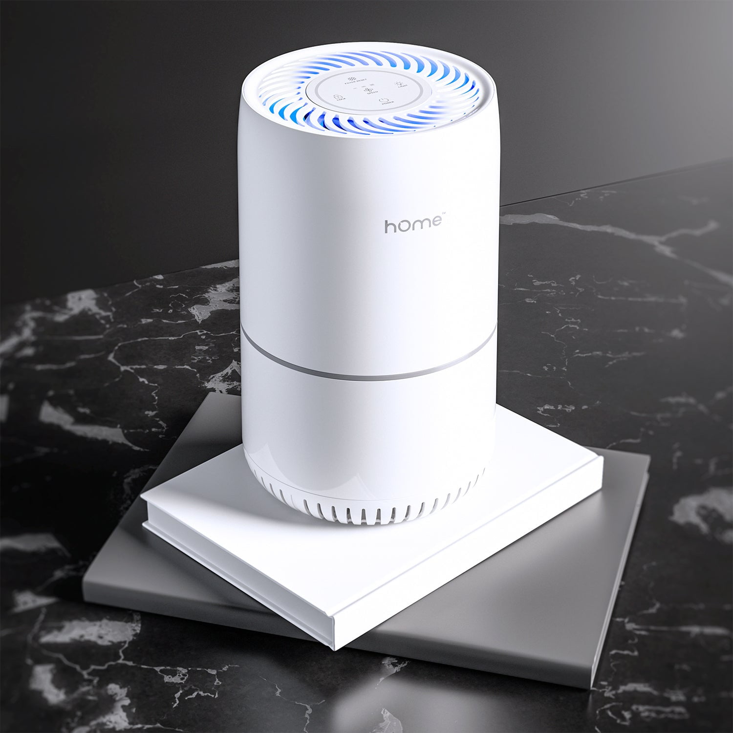 hOmeLabs True HEPA Air Purifier with H13 Filter Removes 99.97