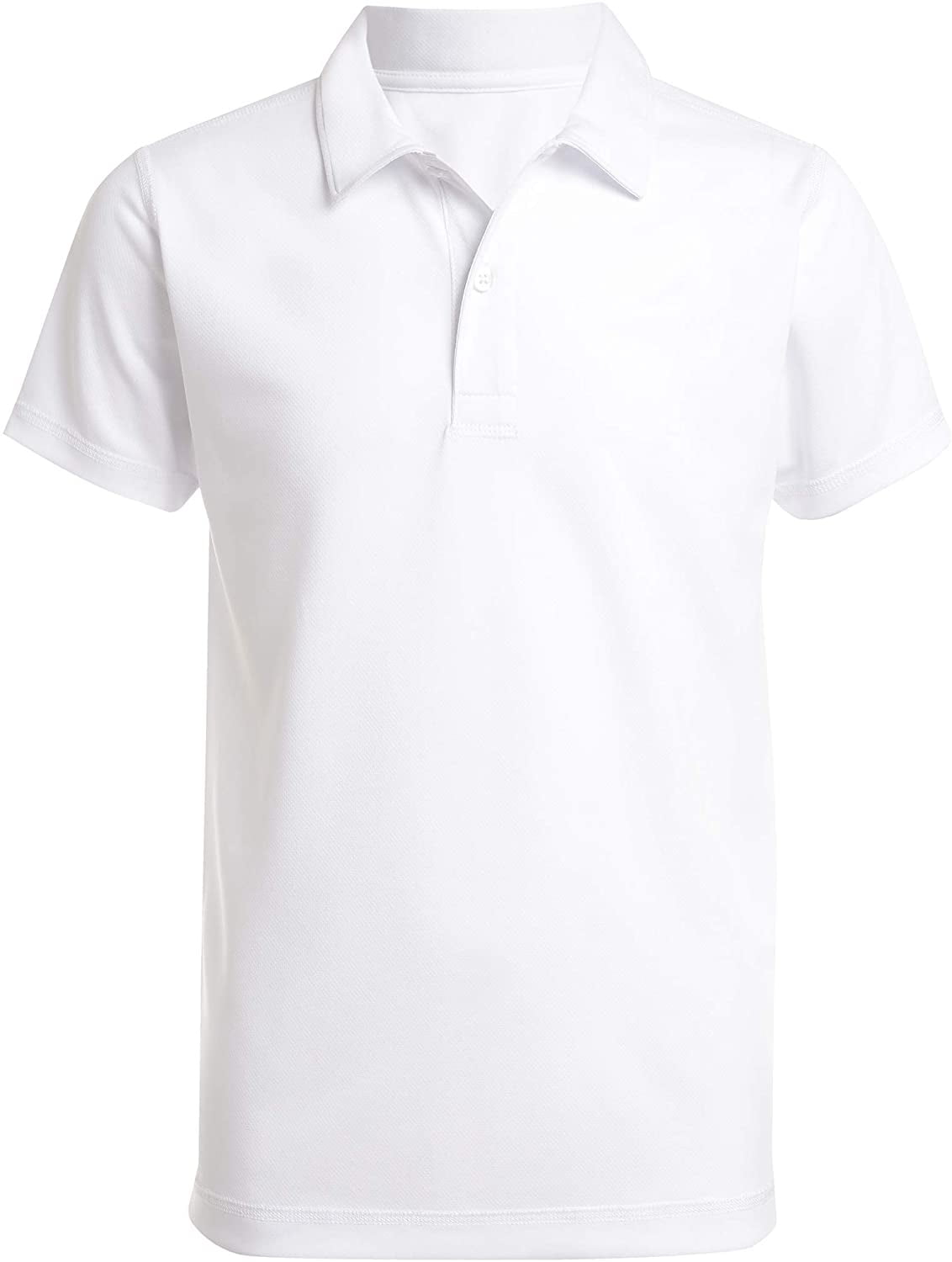 Chaps Boys Super Soft Sensory-Friendly Short Sleeve Performance Polo Shirt