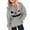 Grey, variant on Coerni Kids Hoodies Pullover Teen Girls Boys Cute Pumpkin Graphic Shirts Long Sleeve Oversized Sweatshirt Loose Fit Preppy Clothes