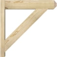 thumbnail image 3 of Ekena Millwork 6"W x 26"D x 26"H Traditional Rough Sawn Craftsman Outlooker, Douglas Fir, 3 of 4