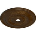 thumbnail image 3 of Ekena Millwork 26 1/2"OD x 3 5/8"ID x 1 1/2"P Jefferson Ceiling Medallion (Fits Canopies up to 5"), Hand-Painted Root Beer Crackle, 3 of 6