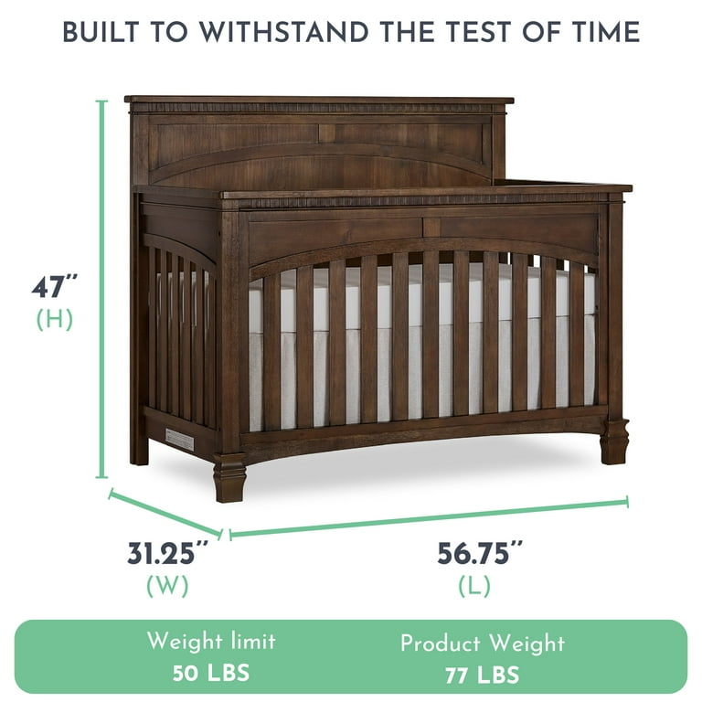 Evolur santa fe 5 cheap in 1 convertible crib