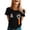 Black Short Sleeve, variant on Soccer Cup Jersey 2026 for Women Crew Neck Soccer Ball Graphic Basic Shirts Short Sleeve Summer Soccer 2026 Tops Spain Brazil Argentina France Germany Portugal Black 3XL