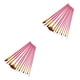 thumbnail image 4 of Methold 12 piezas pinceles de pintura mango de pintura dibujo arte bolígrafos papelería Rosa roja 2piezas, 4 of 6