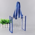 thumbnail image 4 of ibiyuan Clear Tote Bags Small Clear Bag Tote Bag with Handles for Stadium Work Beach Sports Clear Gift Bags, 4 of 4
