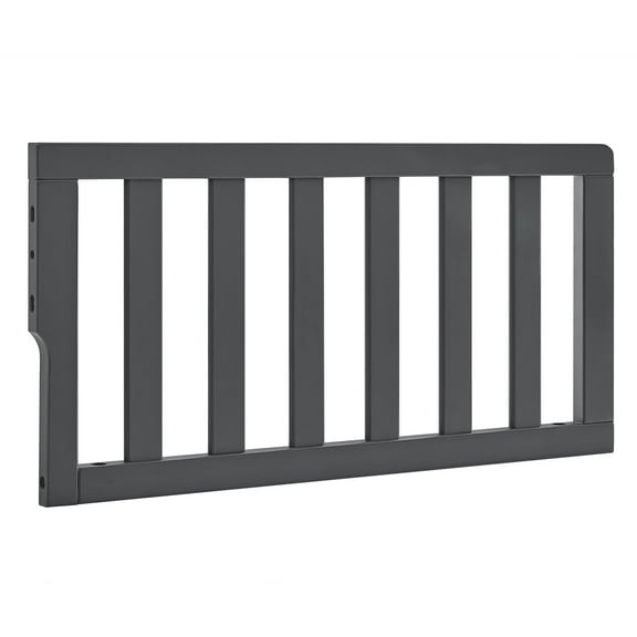 Delta Children Toddler Guardrail #W100825 - Greenguard Gold Certified, Charcoal Grey