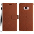 thumbnail image 2 of For Samsung S8 Plus Wallet Case with RFID Blocking Card Slots Holder Premium PU Leather Magnetic Kickstand Shockproof Wrist Strap Removable Flip Protective Cover For Samsung Galaxy S8 Plus, Brown, 2 of 9