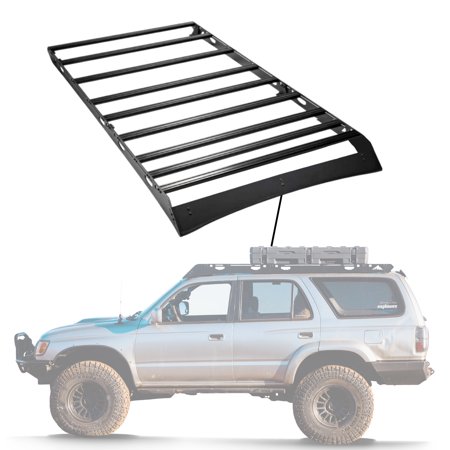 Sherpa The Matterhorn Aluminum Roof Rack with Crossbars Designed for 1996-2002 Toyota 4Runner (Full Height - No Light Bar) - Drill Free Rack for Tents; Kayaks; Bikes; Skis