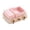 Pink, variant on Linnome Car Shaped Silicone Ice Cream Mold Handmade Popsicle Maker with Lid for Homemade Frozen Treats 7.87x6.1x3.35in Green
