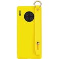thumbnail image 1 of Case for Huawei P20 Pro, Rhinestone Painting Cloth Embossed Stylish Soft TPU Frame Glitter Thin Multicolor Soft Holder Stand Wrist Strap Full Protection Bumper,by IBAOLE -Purple R-Yellow Huawei Mate30, 1 of 5