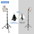 thumbnail image 5 of Cell Phone Tripod Stand, Stainless Steel with Wireless Remote - Multi-angle Shot & Universal Phone Holder for Travel, 5 of 6