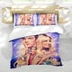 thumbnail image 5 of La Teoría del Big Bang Conjunto de sábanas temático, trío de piezas, cómodo y amigable con la piel, diseño único, regalo de decoración para el hogar para familiares, amigos y fans,173cm *218cm, 5 of 6