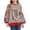 Red, variant on Toddler Girls Cute Tops Children Fashion Cute Printed Crew Neck Hoodless Long Sleeve Sweatshirt Top Size 3-4T ,Blue