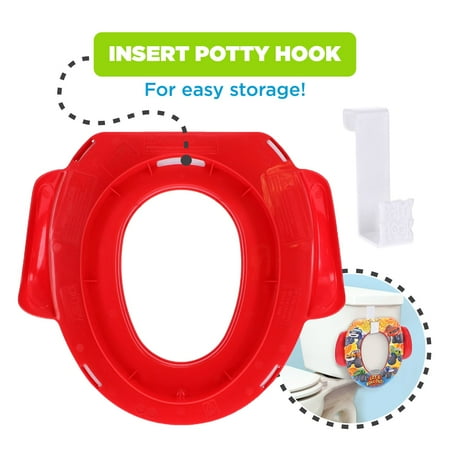 Blaze and the Monster Machines "Let's Roll Out" Soft Potty Seat with Potty Hook