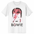 thumbnail image 5 of David Bowie Ziggy Stardust Portrait Art Men's White T-shirt - 5XL, 5 of 7