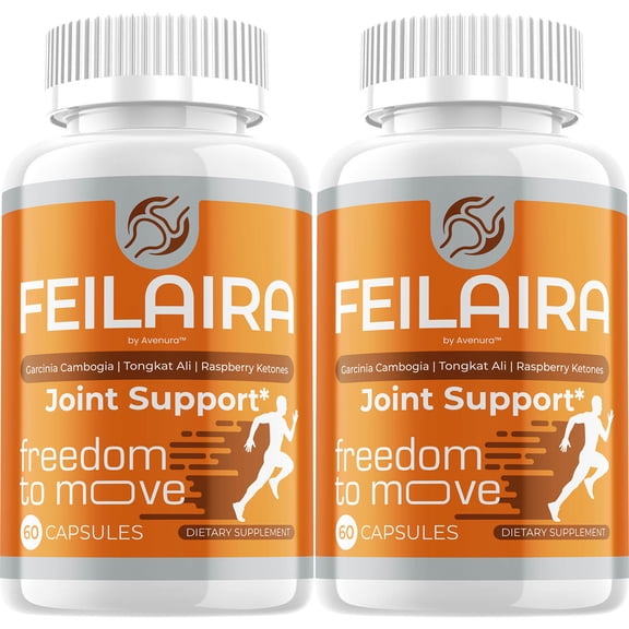 Feilaira Capsule - Advanced Formula for Joint Support Supplement, 2 Pack, 120 Capsules