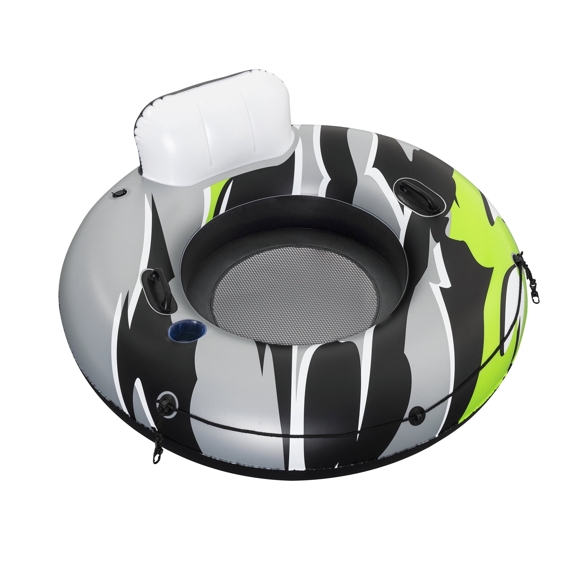 (2 pack) Ozark Trail 43504E Adult Unisex Rapid Rider Single Inflatable River Tube, Multicolor