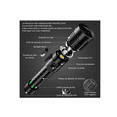 thumbnail image 3 of Lampara Táctica Recargable USB XHP70 LED Campismo LAB.G, 3 of 5