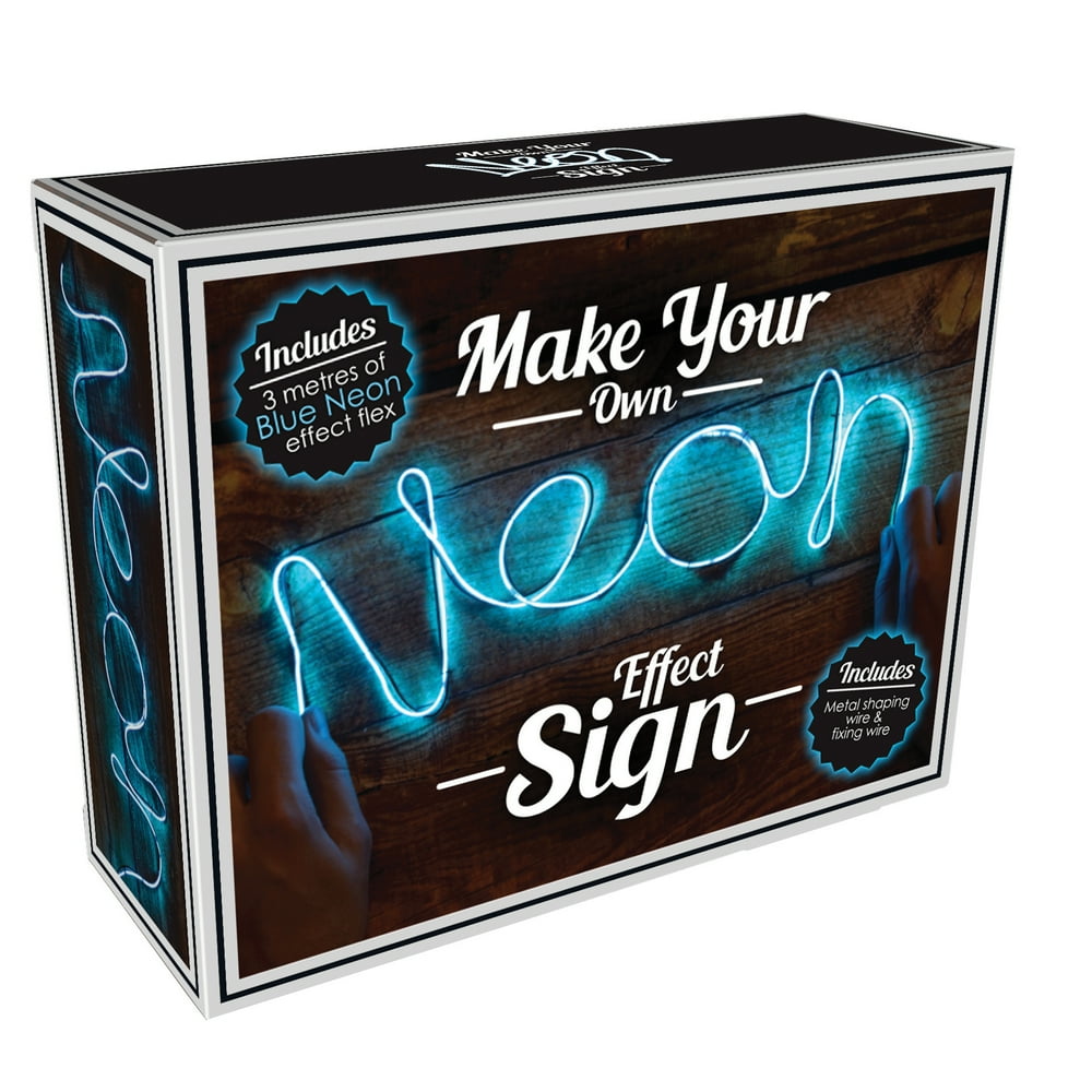 NEON EFFECT BLUE LIGHT