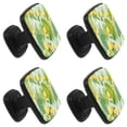 thumbnail image 2 of 4 Pcs Square Cabinet Handle Cupboard Knob Drawer Pulls Handle Lemon Drawer Knobs with Screws Furniture Decoration, 2 of 7