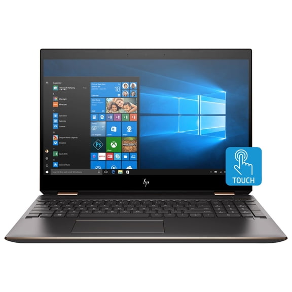 Restored HP Spectre x360 15.6" 4K IPS Touch Intel Core i7-8565U 1.8 GHz 16GB DDR4 512GB SSD NVIDIA MX150 w/ PEN Windows 11 Home Laptop, Gray