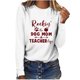 thumbnail image 1 of ICHUANYI Clearance Women's Printed Casual Loose Round Neck Long Sleeve T-shirt Tunic Tops Blouse ICHUANYI "ICHUANYI", 1 of 8