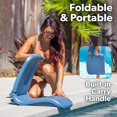 thumbnail image 4 of Silla plegable portátil para piscina Coast Modern, azul piedra moderno, 4 of 6