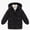 Black, variant on Girls Quilted Jacket Long Sleeve Winter Warm Thicken Puffer Jacket with Hooded Mid Length Down Coat White Size 9