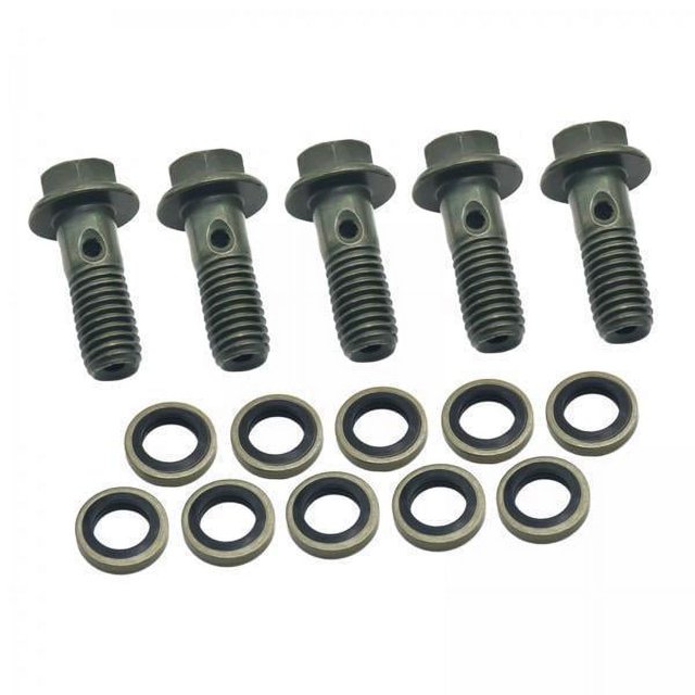 2x Perno Banjo, Pernos de Manguera de Aceite Resistentes Al Desgaste para 8MM 2 piezas