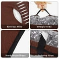 thumbnail image 6 of Brown Silver Football Pattern Toddler Nap Mats for Kids Preschool,Sleeping Mat Bag or Kids,Toddler Sleeping Bag,Toddler Nap Mat or Daycare, 6 of 6