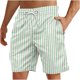 thumbnail image 5 of Pantalones Cortos para Hombre Atléticos Pantalones de Playa de Impresión Especial, Pantalones Cortos Atléticos de Poliéster Elásticos para Hombres, 5 of 8