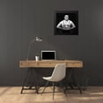 thumbnail image 4 of Vintage Muscle Men 20x20 Black Modern Framed Museum Art Print Titled - A Chestful of Awards, 4 of 5